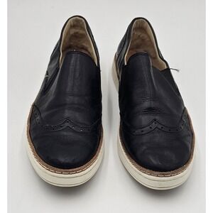 UGG Australia Hadria Loafer Womens 7 Slip On Wingtip Sneaker Black 1013917